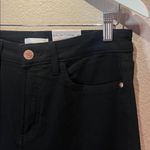 LC Lauren Conrad New Lauren Conrad LC Women’s Super High Rose Straight Leg Jeans Black 10 NWT Photo 4