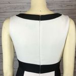 Tahari  Arthur S. Levine Black & White Houndstooth Sheath Dress size 2 Photo 6
