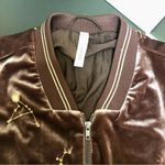 Sissy Boy Velour Bomber Track Jacket Stars Zip Sweatshirt Constellation Space M Photo 5