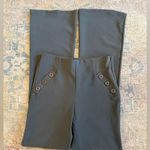 potter's pot  NWOT Women's High Rise Flare Leg Pants in Olive Photo 0