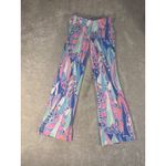 Lilly Pulitzer women's Xs Georgia May Bay Blue Out To Sea Palazzo Pants Photo 2