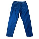 Eddie Bauer Vintage Women's Jeans Blue Denim Cotton High Rise Mom Dark Wash 18T Photo 4