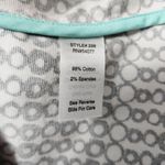 CAbi  black white Du Jour geometric blazer size 4 Photo 6