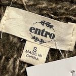 Entro  women’s mocha vest size small tasseled sleeveless soft lightweight new Photo 5