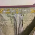 Gap  Khaki Floral Print Shorts SZ 8 Photo 3