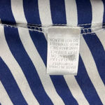 THML Black White Stripes Green Aztec Tribal Print Racerback Tank Top Large Photo 6