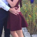 B. Smart Maroon Dress Photo 2