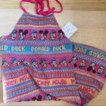 ZARA NEW  × Disney Mickey Mouse
Bodycon Knit Halter Jacquard Mini Dress Photo 4