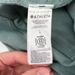 Athleta Women L Delancey Moto Tight Legging Sage Green Stretch High Rise Pockets Photo 7