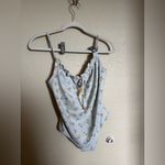 Aerie ‎ Floral Keyhole One Piece Cheeky Swimsuit Sz Medium Ditsy Photo 1