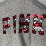 PINK - Victoria's Secret Victoria's Secret PINK “LOVE PINK” Sequin Patriotic Long-Sleeve Tee. Size Small Photo 6
