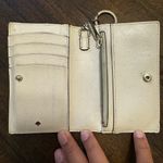 Kate Spade  Wallet Pink Peach‎ Leather Coin Purse Key Chain Photo 4