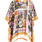 Agua Bendita Delahila Suki Poncho Towel Caftan NWT Size U, One Size Fits All Photo 3