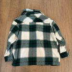 ZARA Green Plaid Shacket Photo 7