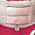 Victoria Secret Pink Sherpa VS Logo Hood M/L Oversized Robe Size M Photo 4
