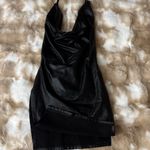 Black Faux Leather Mini Dress Size XS Photo 1
