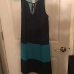Joe Fresh  navy and teal dress from Nordstrom XS Photo 1