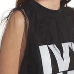 Ivy Park NWT Black Festival Tulle Top XXS Photo 5