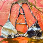 Blue Life tie dye bikini top grey and white Photo 2