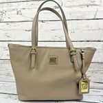 Anne Klein  Women's Medium Perfect Tote in Earth Tone‎ Taupe Rarely Used Photo 0