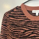 EXPRESS  Negin Mirsalehi Anima Brown/Black Long Sleeve Sweater Midi Dress Small Photo 4