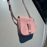 Banana Republic NWT  Soft Pink Crossbody Bag with Flap Closure Photo 2