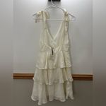 Hello Molly NWT  / Dress Forum Polka Dot Ruffle Ivory Dress Size Medium Photo 6