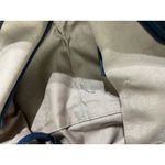 Michael Kors  Navy Leather Chain Shoulder Tote Bag Gold Hardware Classic Everyday Photo 13