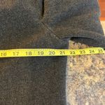 Braetan WOOL BLEND Women Large Charcoal Grey Double Breasted Hooded Pea Coat Gray Photo 6