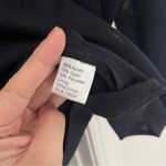 Ming Wang  Navy Sweater Camisole Sheer Floral Print Photo 2