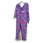 Lilly Pulitzer Lily Pulitzer Oasis Sheera Terry Vibrant Purple and Blue Women's Jumpsuit Photo 1