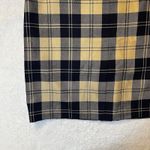 Brooks Brothers 346 Wool Plaid Pencil Skirt Size 12 Academia Classic Preppy Photo 2