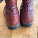 Roan by Bed Stu Red Leather Ankle Boots Size 10 Photo 4