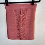 Windsor  stretch mini skirt with side lace up side accents Photo 1