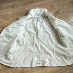 Soft Surroundings  Beige Tweed Blazer Linen Blend Sz XL Photo 5