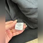 HONOR THE GIFT Women's Quilted Bomber Black Medium Vegan Leather Photo 5