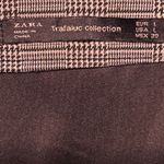 ZARA  Trafaluc Collection Plaid Lace Trim Mini Skirt Women Size L Photo 3