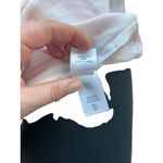 Amanda Uprichard  Malta Pants Black High Waist Split Hem Ribbed Size Small Photo 9