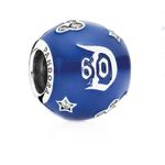 Pandora Disney 60th Anniversary Forever Blue Sterling Silver Bracelet Charm Photo 1
