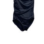 MiracleSuit  One Shoulder Swimsuit Black Size 6 Photo 4