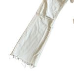 Moussy Vintage Odessa Straight Leg White Jeans Pants Raw Hem Size 24 Women's Photo 8