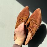 Jeffrey Campbell Vintage Y2K  Brown suede mule clogs with wooden heel 🔥 Photo 2