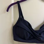 Athleta Women's Twister Underwire Bikini Top Navy 32D/DD Navy 964874 Photo 2