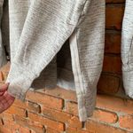 Aerie Womens XS Sweatshirt Heather Gray Side Slit Crew Neck Loungewear Pullover Photo 1