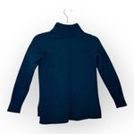 Boden Teal Blue 100% Wool Turtleneck Sweater Classic Minimalist XS Photo 2