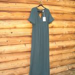 Show Me Your Mumu NWT  SMYMM Emily Green Maxi Dress Photo 3