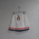 Main Strip  White Color Trim Shorts Sz S NWT Photo 1