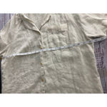 Jordan Vintage  Linen Shirt Womens 18W Button Front Pocket Collar Short Sleeves Photo 6