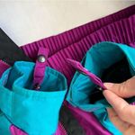 Hunt Club Vintage 90’s jacket windbreaker Teal purple color block ize small Photo 11