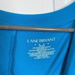 Lane Bryant Plus Size  YOU ARE ENOUGH Teal V-Neck Pullover Shirt Size 18/20 EUC Photo 5